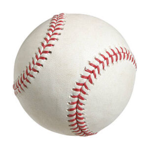 Pelota de beisbol deportiva