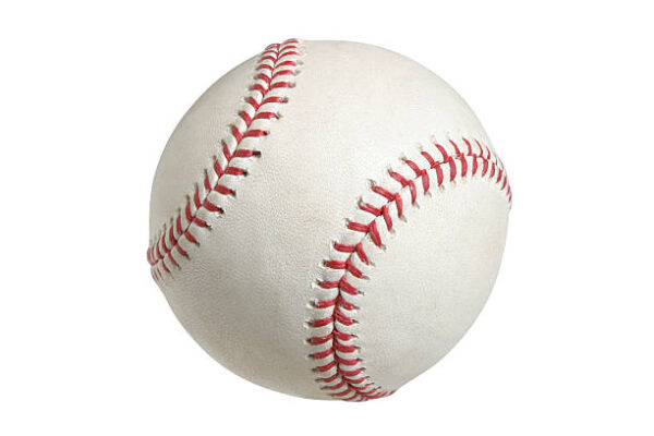 Pelota de beisbol deportiva